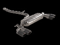 Akrapovic 2021+ Audi S3 Sportback (8Y) Evolution Line Cat Back (Titanium) w/Carbon Tips
