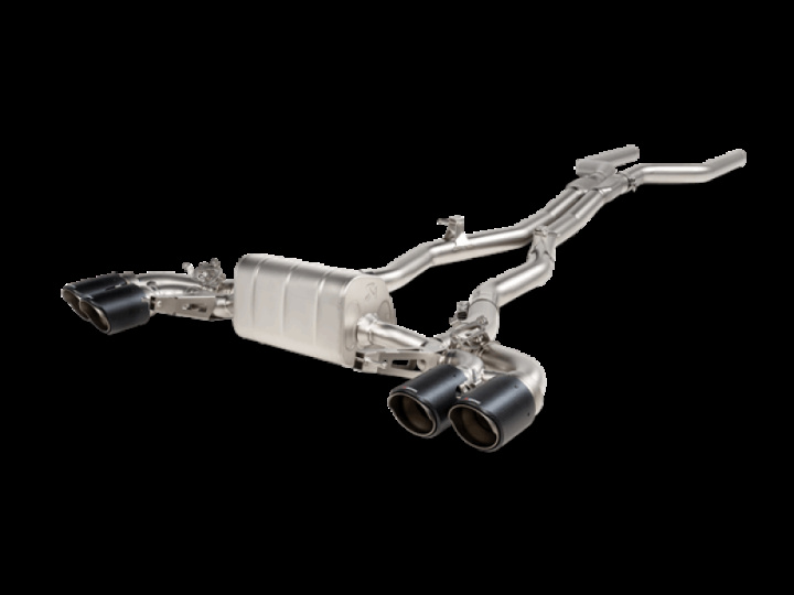 Akrapovic 2021 BMW M8/M8 Competition (F91/F92) Evolution Line Cat Back (Titanium) w/Carbon Tips in the group Select car model at DDESIGN Scandinavia AB (akrS-BM-T-23)