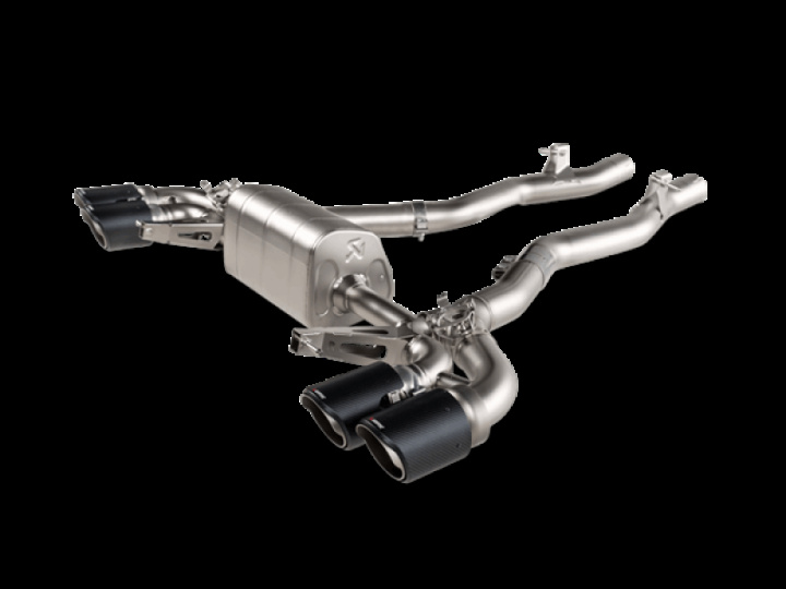 Akrapovic 2021 BMW M8/M8 Comp Gran Coupe (F93) w/OPF/GPF Slip-On Line (Titanium) w/Carbon Tips in the group Select car model at DDESIGN Scandinavia AB (akrS-BM-T-24H)