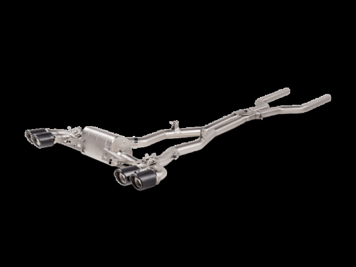 Akrapovic 2021 BMW M8/M8 Competition (F93) Evolution Line Cat Back (Titanium) w/Carbon Tips in the group Select car model at DDESIGN Scandinavia AB (akrS-BM-T-25)