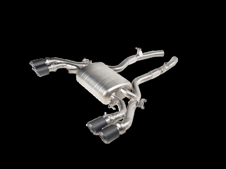Akrapovic 2022+ BMW X4 M / X4 M Competition (F98) Slip-On Line (Titanium) (Req. Tips) in the group Select car model at DDESIGN Scandinavia AB (akrS-BM-T-29H)