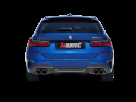 Akrapovic 20-22 BMW M340i (G20, G21) Slip-On Line (Titanium) (Requires BMW Part #18308686640)