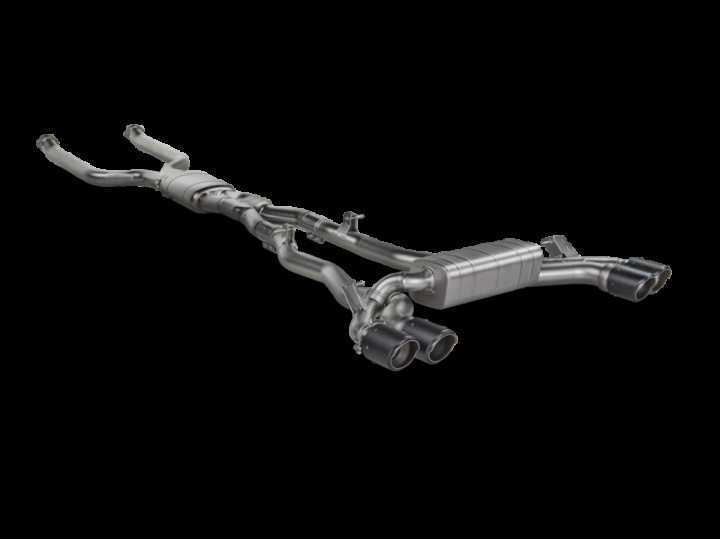 Akrapovic 2024+ BMW M5 (G90,G99) Evolution Catback Exhaust - Titanium (Requires Tips) in the group Select car model at DDESIGN Scandinavia AB (akrS-BM-T-38)