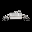Akrapovic 2018+ BMW M2 Competition/M2 CS (F87N) Slip-On Line (Titanium) w/Carbon Fiber Tips