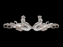 Akrapovic 2020 Chevrolet Corvette Stingray (C8) OPF/GPF Slip-On Line (Titanium) w/ Titanium Tips