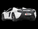 Akrapovic 14-17 McLaren 650S/650S Spyder Slip-On Line (Titanium) w/ Carbon Tips