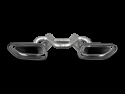 Akrapovic 14-17 McLaren 650S/650S Spyder Slip-On Line (Titanium) w/ Carbon Tips