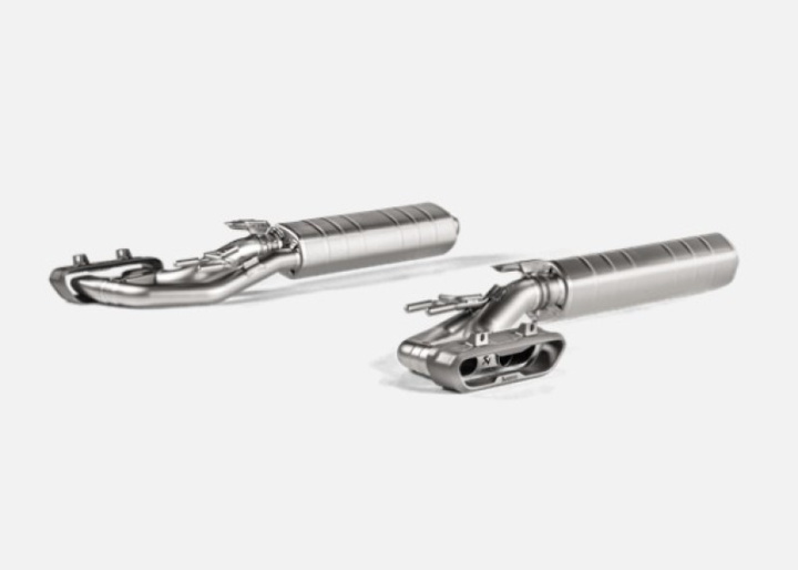 Akrapovic 2019 Mercedes-Benz G63 AMG OPF/GPF Evolution Line w/Cat (Titanium) in the group Select car model at DDESIGN Scandinavia AB (akrS-ME-TI-4-1)