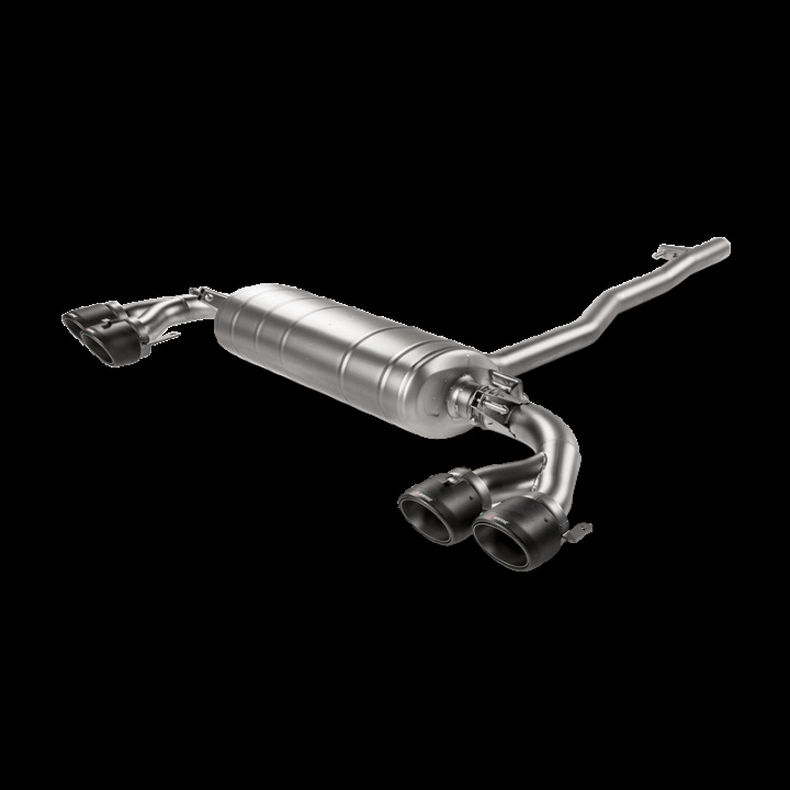 Akrapovic 2019+ Mercedes-AMG A35 Hatchback (W177) w/OPF/GPF Slip-On Line (Titanium) w/Carbon Tips in the group Select car model at DDESIGN Scandinavia AB (akrS-ME-TI-6H)
