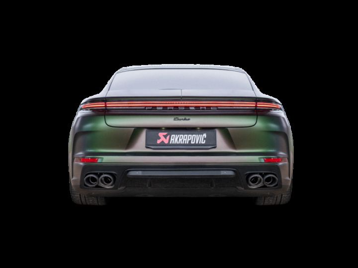 Akrapovic 2024+ Porsche Panamera Slip-On Line (Titanium) w/ Carbon Tips: Requires V6 or V8 fit kit in the group Select car model at DDESIGN Scandinavia AB (akrS-PO-T-5H)
