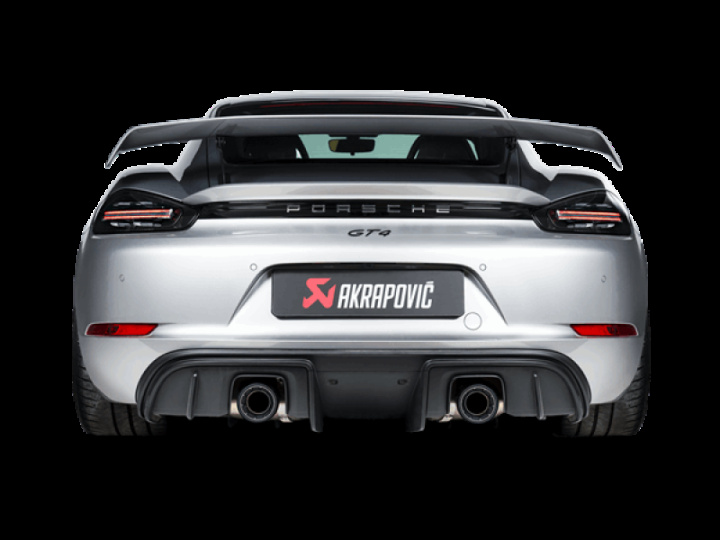 Akrapovic 2020+ Porsche Cayman GT4 (718) Slip-On Race Line (Titanium) (Req Tips / Option 2) in the group Select car model at DDESIGN Scandinavia AB (akrS-PO-TI-18-1)