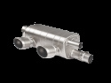 Akrapovic 16-17 Porsche 911 Carrera S/4/4S/GTS (991.2) Slip-On Line (Titanium) w/ Titanium Tips