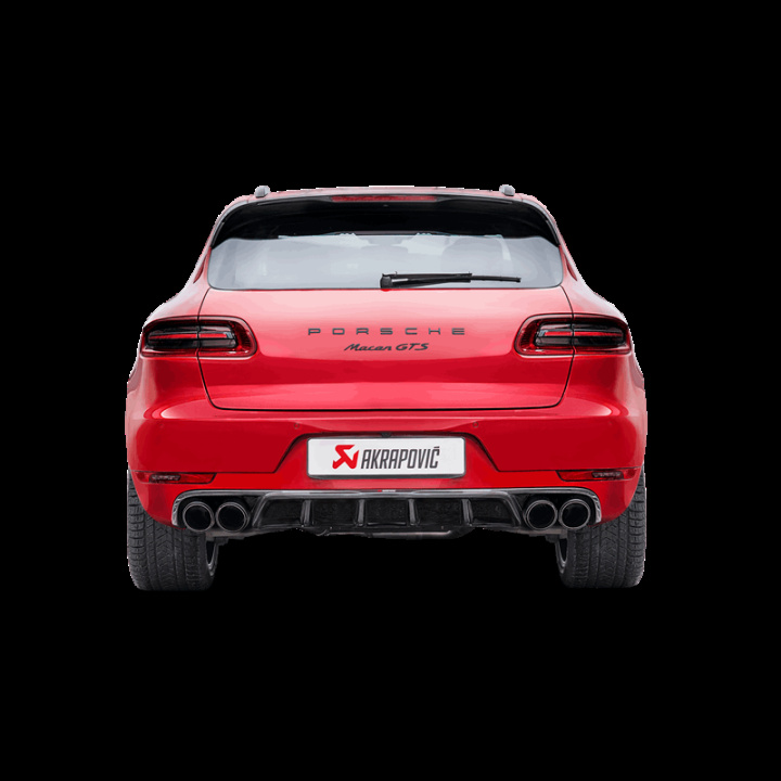 Akrapovic 2014 Porsche Macan Turbo (95B) Evolution Line Cat Back (Titanium) w/ Carbon Fiber Tips in the group Select car model at DDESIGN Scandinavia AB (akrS-PO-TI-7H)