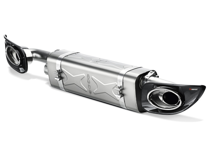 Akrapovic 10-13 Porsche 911 Turbo / Turbo S (997 FL) Slip-On Line (Titanium) w/ Titanium Tips in the group Select car model / Porsche / 997 04-12 / Tuning at DDESIGN Scandinavia AB (akrS-PO997TFLH)