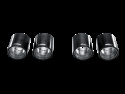 Akrapovic 07-13 BMW M3 (E90/E92/E93) Tail Pipe Set (Carbon)