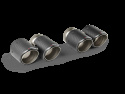 Akrapovic 2024+ BMW M5 (G90,G99) Round Carbon Fiber Tail Pipe Set