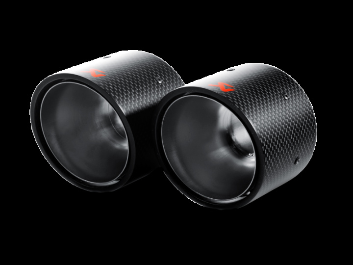 Akrapovic 07-14 MINI Cooper S (R56) / Cooper S Cabrio (R57) Tail Pipe Set (Carbon) in the group Select car model at DDESIGN Scandinavia AB (akrTP-MINR56-57-CA)