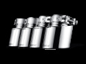Akrapovic 09-14 BMW X5M (E70) Tail Pipe Set (Titanium)