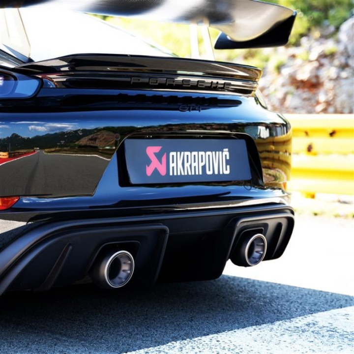 Akrapovic 2020+ Porsche Cayman GT4 (718) Tail Pipe Set (Titanium) in the group Select car model at DDESIGN Scandinavia AB (akrTP-T-S-27)