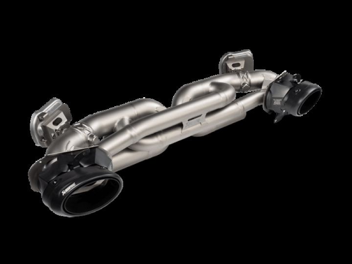 Akrapovic 20-21 Porsche 911 Turbo/Turbo S (992) Tail Pipe Set (Titanium) - Black in the group Select car model at DDESIGN Scandinavia AB (akrTP-T-S-33)