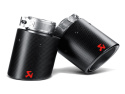 Akrapovic 09-12 Volkswagen Golf GTD (VI) Tail Pipe Set (Carbon)