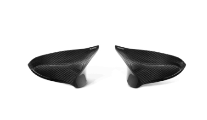 Akrapovic 2014+ BMW M3 (F80) Carbon Fiber Mirror Cap Set - High Gloss in the group Select car model at DDESIGN Scandinavia AB (akrWM-BM-CA-2-G)