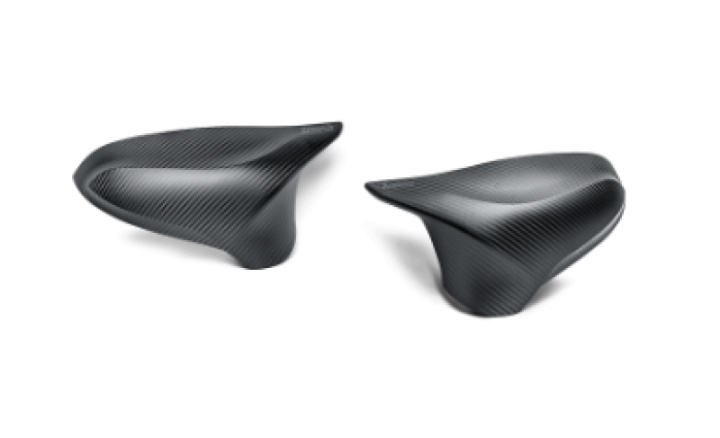 Akrapovic 2014+ BMW M3 (F80) Carbon Fiber Mirror Cap Set - Matte in the group Select car model at DDESIGN Scandinavia AB (akrWM-BM-CA-2-M)
