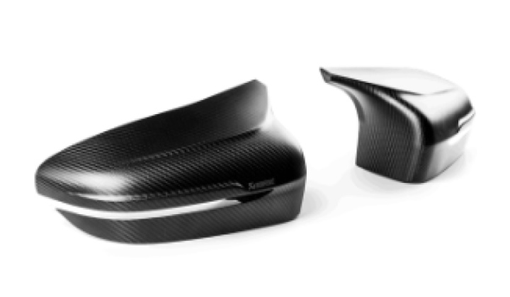 Akrapovic 2018+ BMW M5 (F90) / 2020 BMW M8 (F91/F92) Carbon Fiber Mirror Cap Set - Matte in the group Select car model at DDESIGN Scandinavia AB (akrWM-BM-CA-3-M)