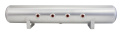 5 Gal Alum Air Tank - (4) 3/8\'\' face ports, & 1/4\'\' drain port - 36\'\' L x 6\'\' D Air Lift Performance