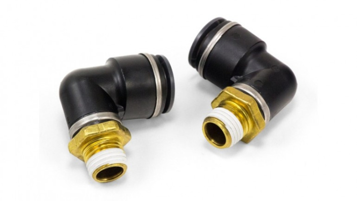 Elbow Male - 1/4\'\' MNPT x 1/2\'\' PTC - DOT - SMC # KV2L13-35S Air Lift Performance in the group Universal products / Chassis / Air Suspension / Parts for air suspension / Adapters & Couplings for air suspension at DDESIGN Scandinavia AB (alf21263)