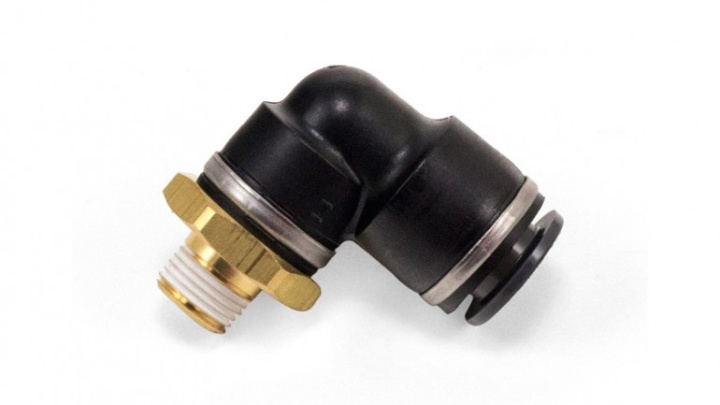 Elbow Male - 1/8\'\' MNPT x 3/8\'\' PTC - DOT - SMC # KV2L11-34S Air Lift Performance in the group Universal products / Chassis / Air Suspension / Parts for air suspension / Adapters & Couplings for air suspension at DDESIGN Scandinavia AB (alf21854)