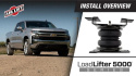 Chevrolet Silverado 1500 4WD 2019+ LoadLifter 5000 Ultimate Plus Air Lift