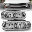 Chevrolet Silverado 1500 / 2500 / 3500 / Suburban / Tahoe 1999-2006 Crystal Headlights ANZO