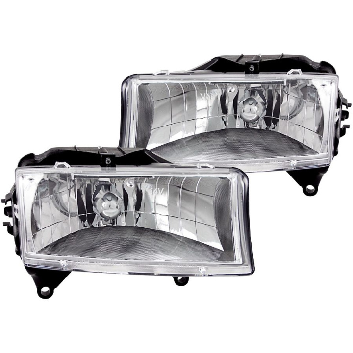 Dodge Durango 1998-2003 Crystal Headlights Chrome ANZO in the group Select car model / Dodge / Durango / Styling at DDESIGN Scandinavia AB (anz111021-1259)
