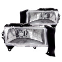 Dodge Dakota / Durango 1997-2004 Crystal Headlights ANZO