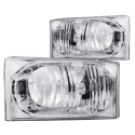 Ford Excursion / F 250 / 350 / 450 1999-2004 Crystal Headlights ANZO