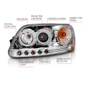 Ford Expedition / F 150 1997-2003 Projector Headlights  ANZO