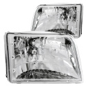 FORD Ranger 1993-1997 Crystal Headlights Chrome ANZO