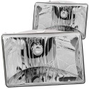 JEEP Grand Cherokee 1993-1998 Crystal Headlights Chrome ANZO