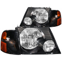 Ford Explorer 2002-2005 Crystal Headlights ANZO