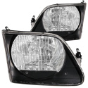 FORD F-150 1997-2003 Crystal Headlights Black G2 ANZO