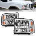 Ford Excursion / F 250 / 350 / 450 1999-2004 Crystal Headlights ANZO