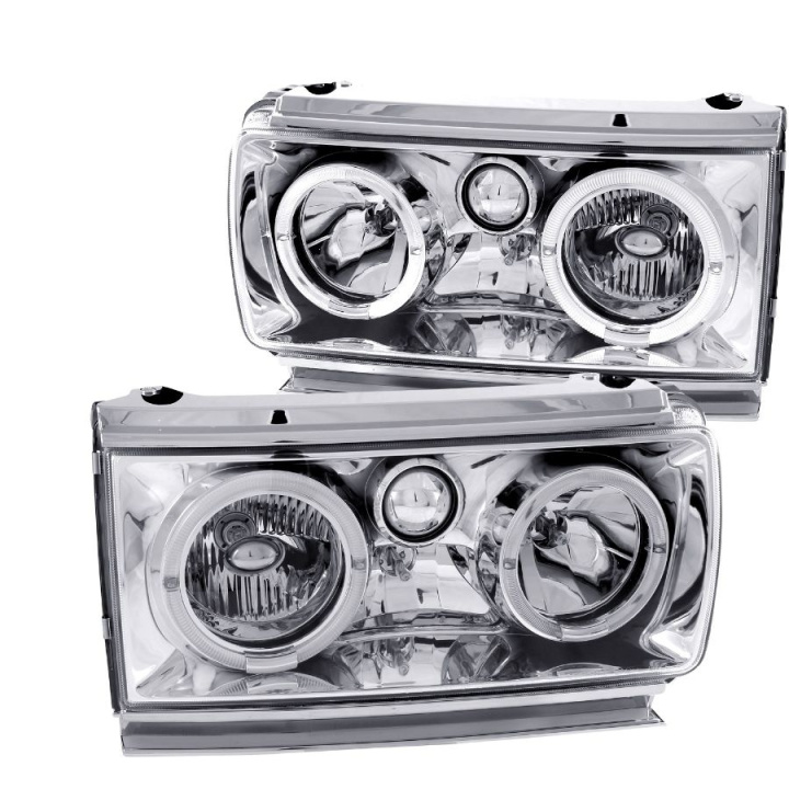 Toyota Land Cruiser 1991-1994 Crystal Headlights w/ Halo Chrome ANZO in the group Select car model / Toyota / Land Cruiser at DDESIGN Scandinavia AB (anz111092-1407)