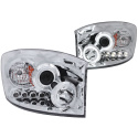 Dodge RAM 2500 2006-2009 Projector Headlights w/ Halo Chrome (SMD LED) ANZO