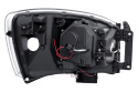 Dodge RAM 1500 2006-2008 Projector Headlights w/ Halo Black (SMD LED) ANZO