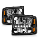 Ford Excursion / F 250 / 350 / 450 1999-2004 Crystal Headlights ANZO