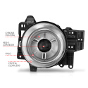 Toyota Fj Cruiser 2007-2014 Projector Headlights  ANZO