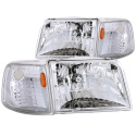 Ford Ranger 1993-1997 Crystal Headlights ANZO