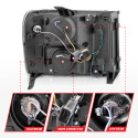 GMC Sierra 1500 / 2500HD / 3500HD 2007-2014 Projector Headlights  ANZO