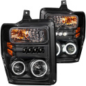 Ford F 250 / 350 / 450 / 550 2008-2010 Projector Headlights  ANZO
